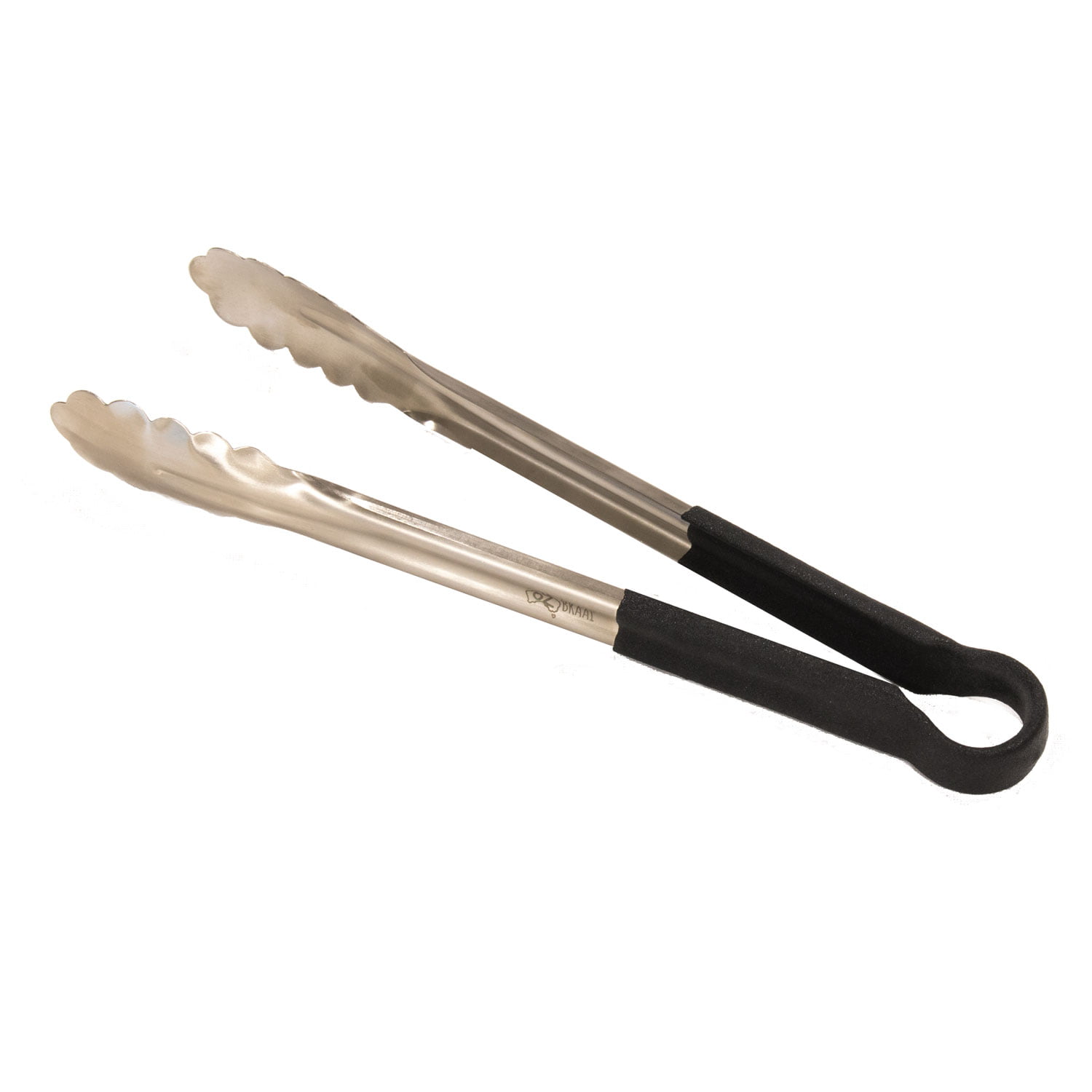 OZ Braai Stainless Steel Tongs Black OZ Braai