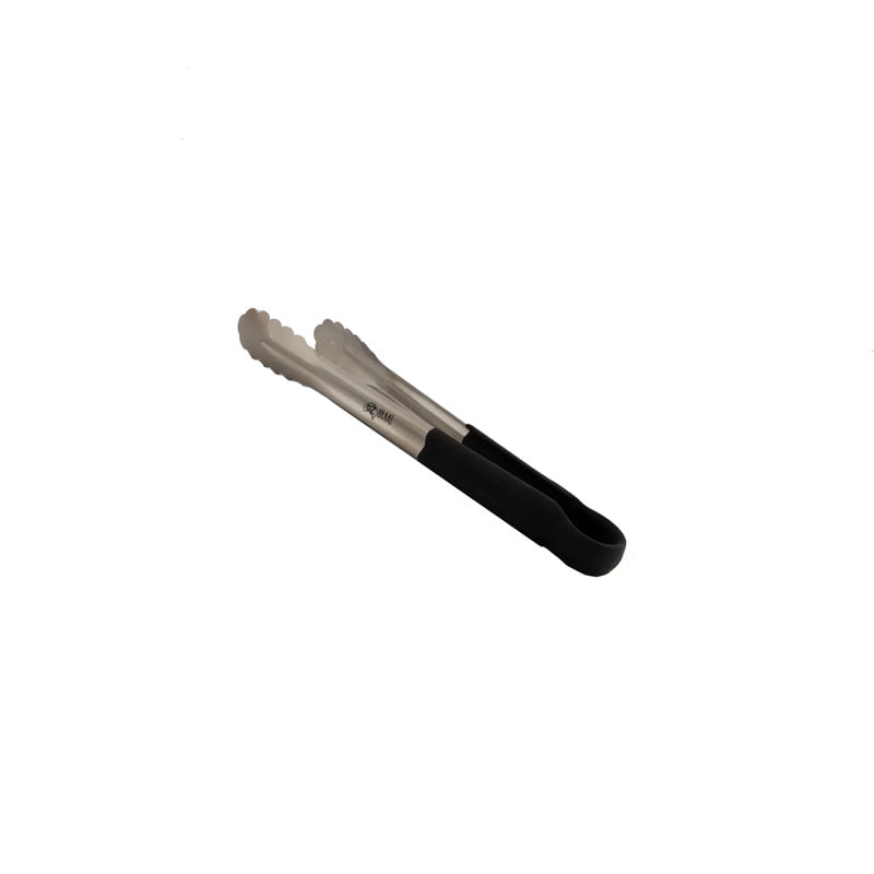 OZ Braai Stainless Steel Tongs - Black - Small