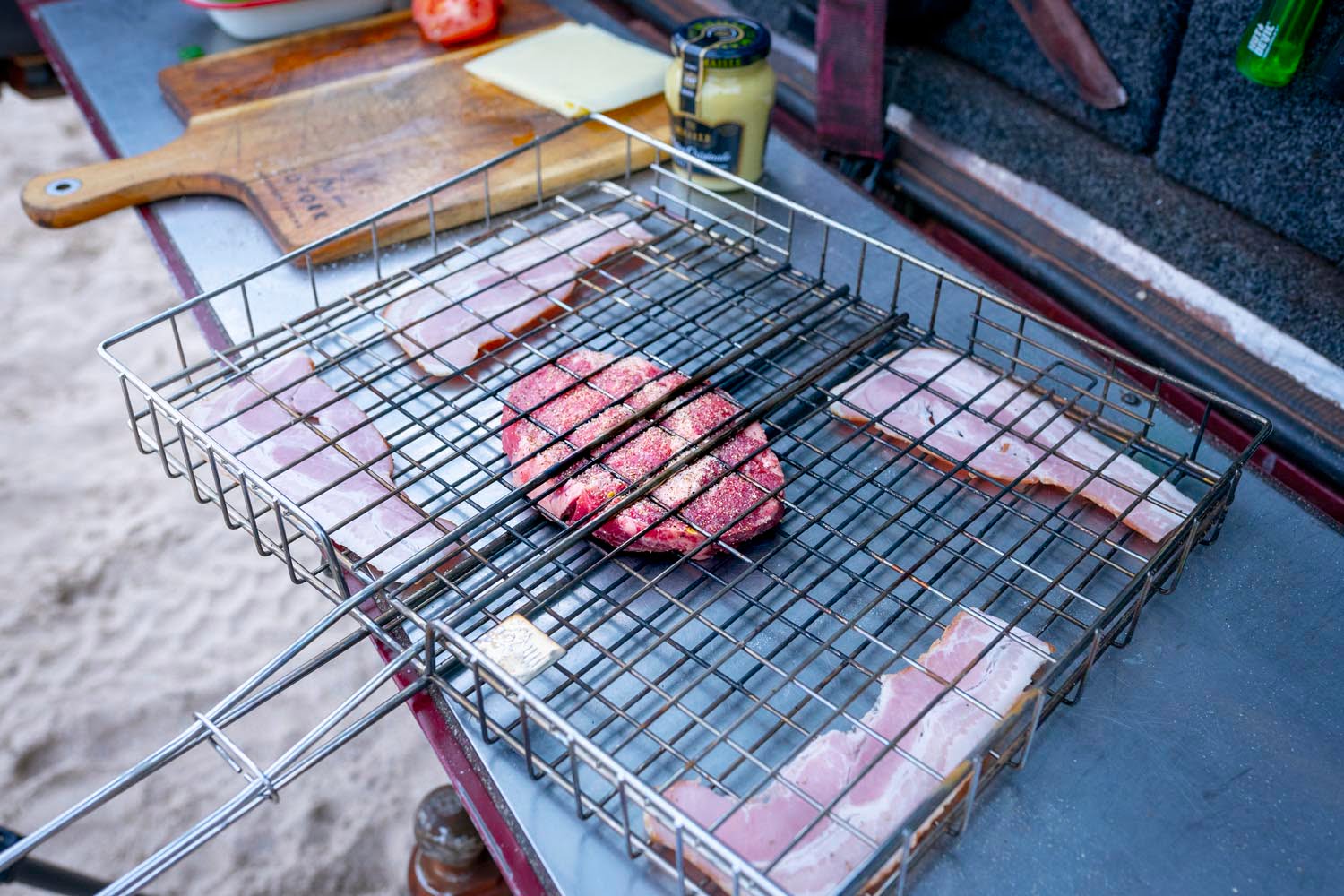 Steak  Sandwich  on Turkish or Sourdough Rolls: step 3