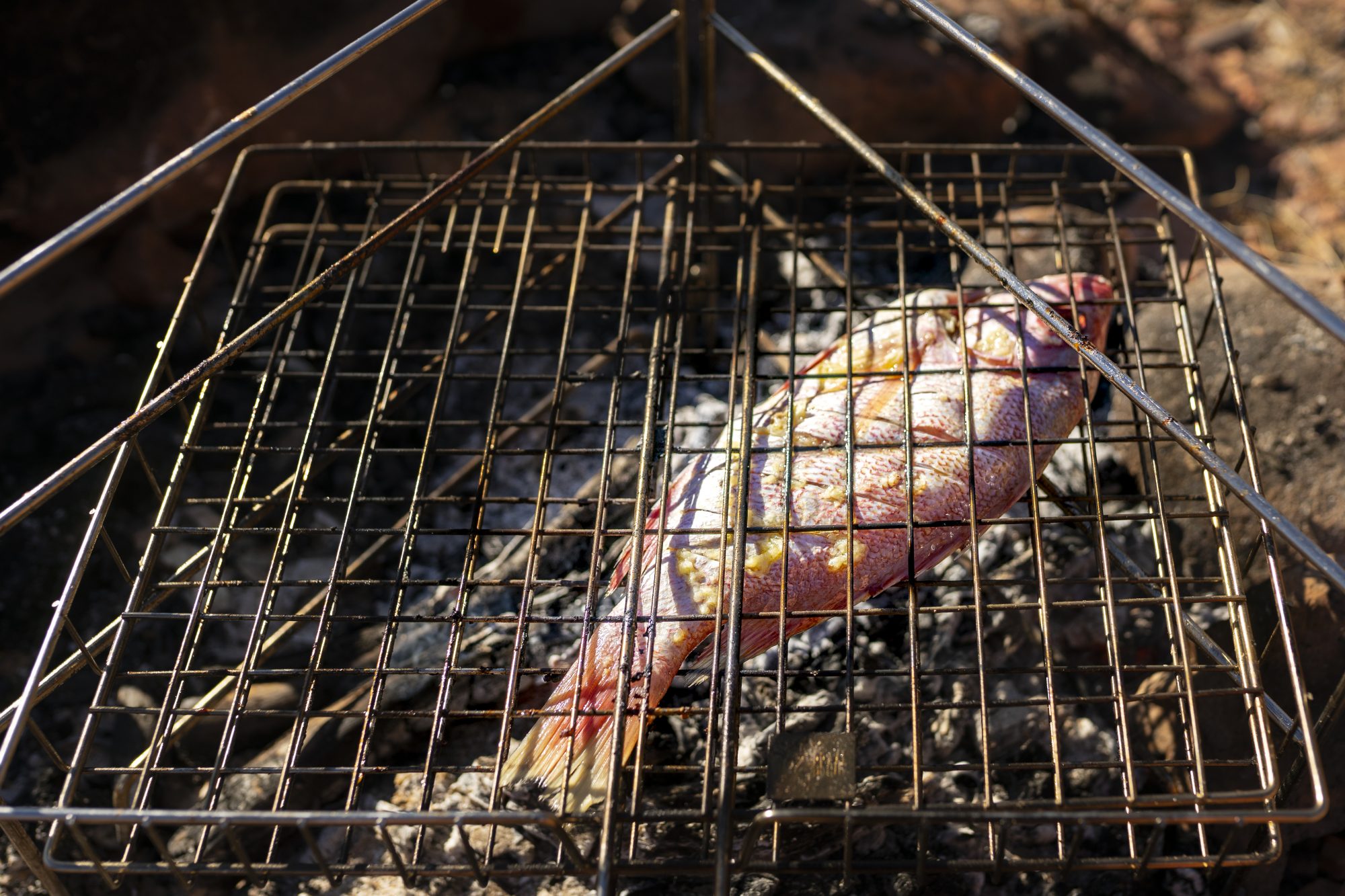 Whole Snapper Mediterranean Style: step 16