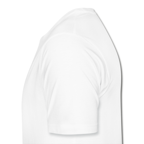 Mens Premium T Shirt Lets Go Camping White
