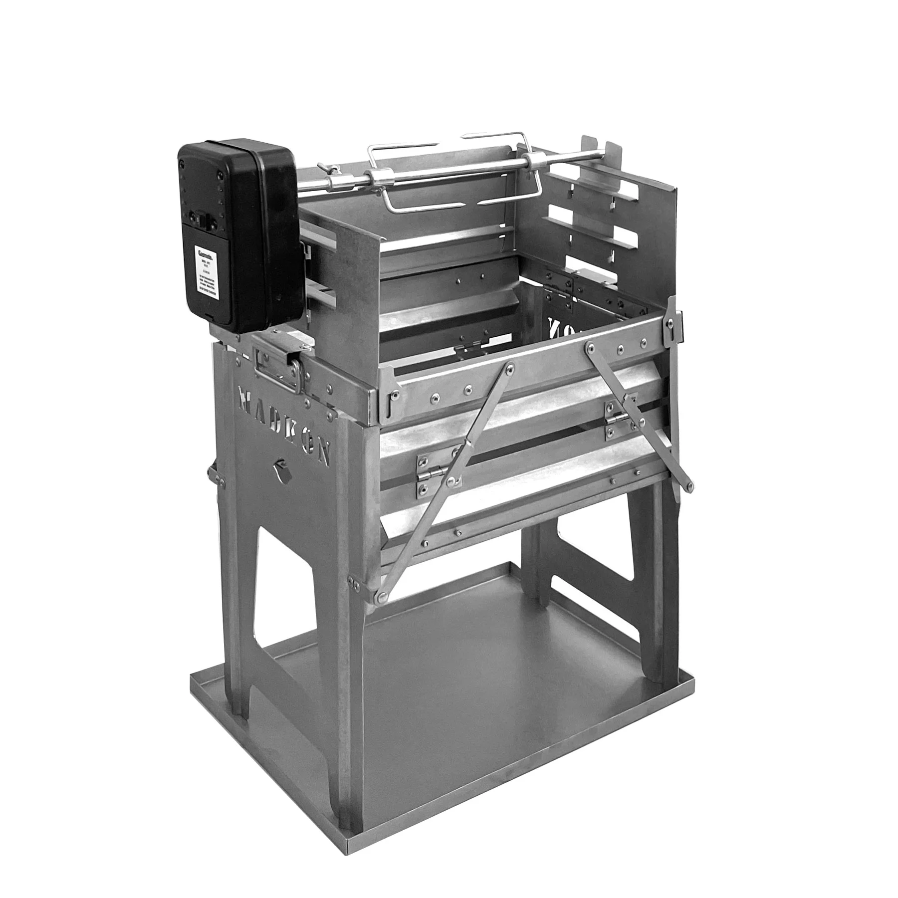 MadKon Ammo Box Braai Flat Basket and Skewer Rotisserie - Image 3