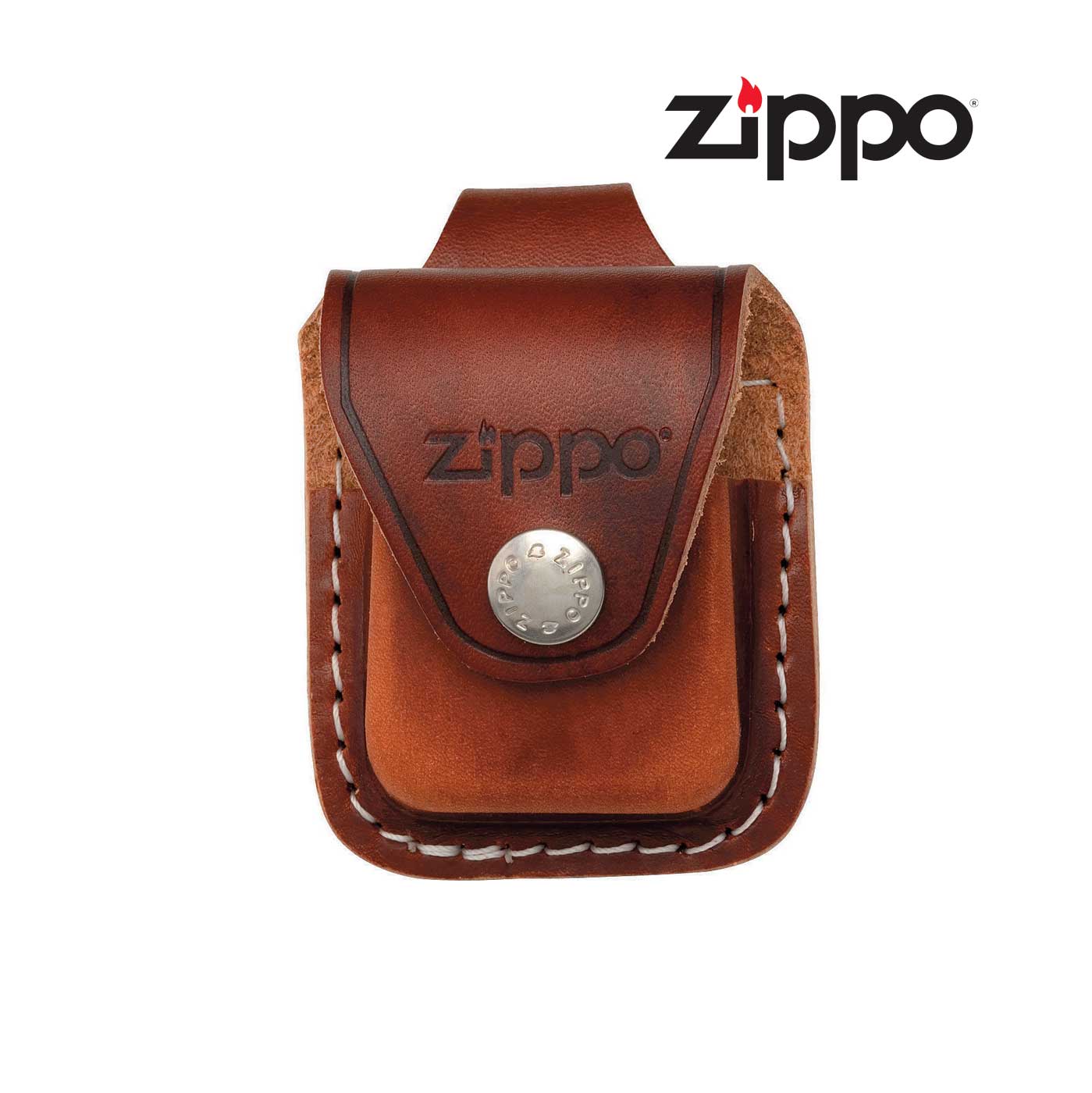Zippo Brown Leather Pouch