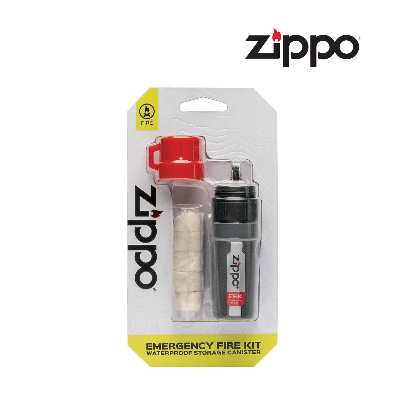 Kit de fogo Zippo Emergency Fire - #40571 - 5 mechas de algodão