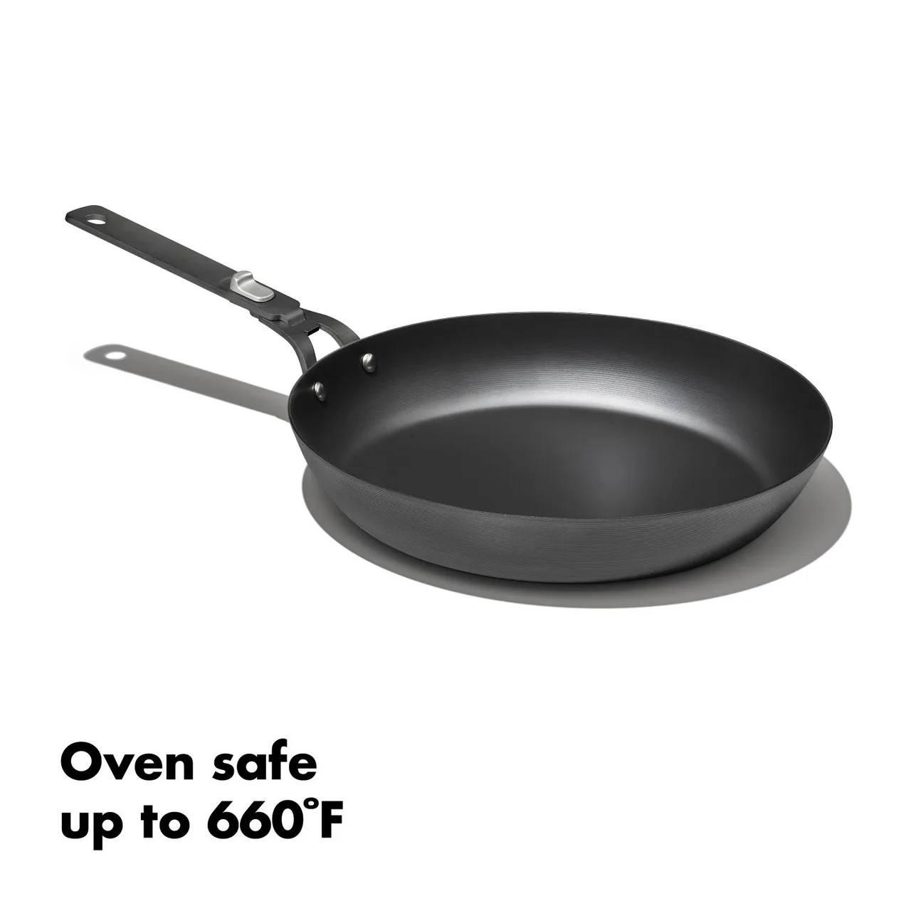 OXO Outdoor Carbon Steel Pan with Removable Handle - Image 5
