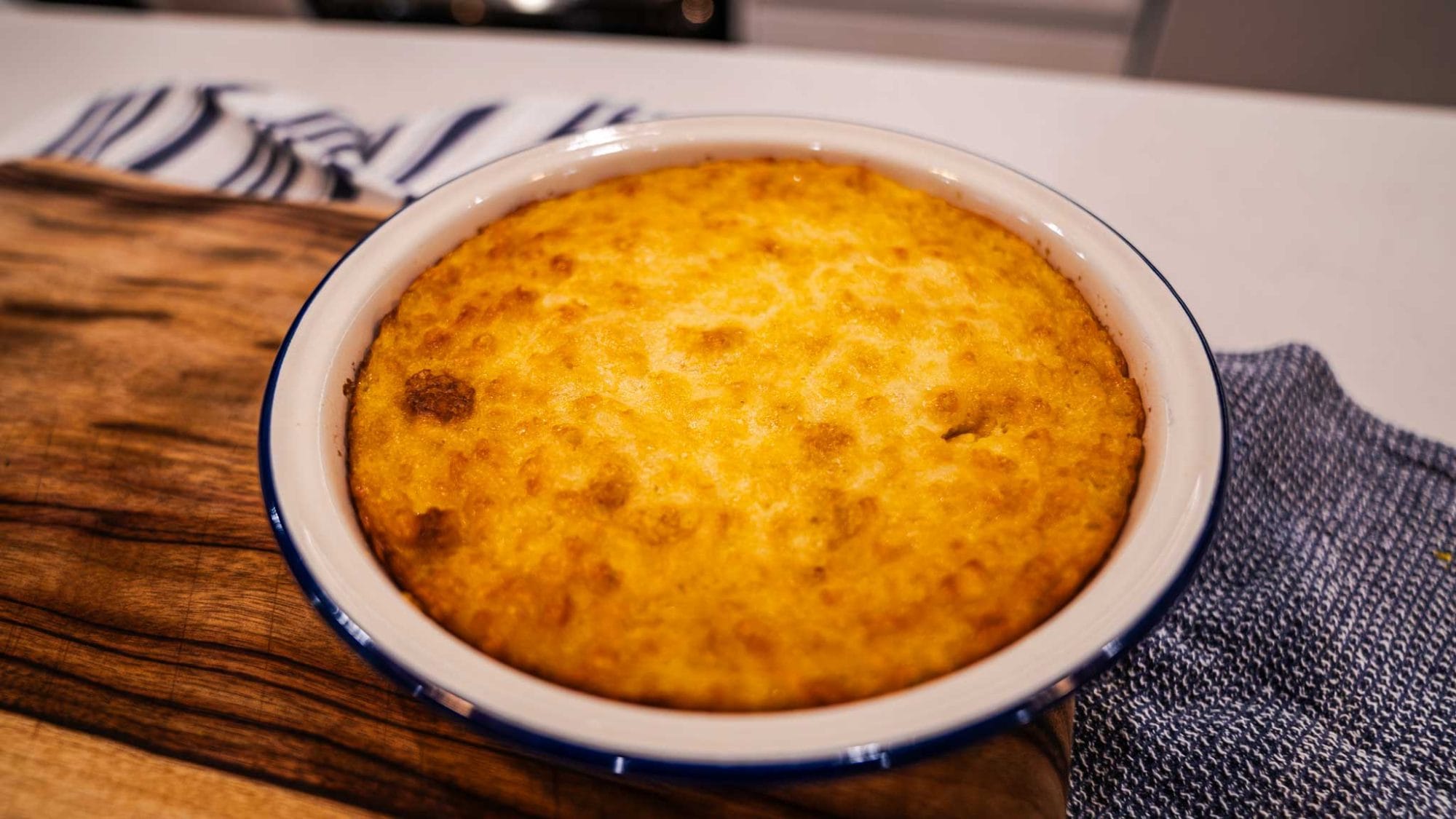 Mielie Tert Recipe: South African Sweetcorn Bake for the Braai: step 6