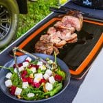Rotisserie Lamb Loin with Beetroot & Feta Salad by Australia Rediscovered
