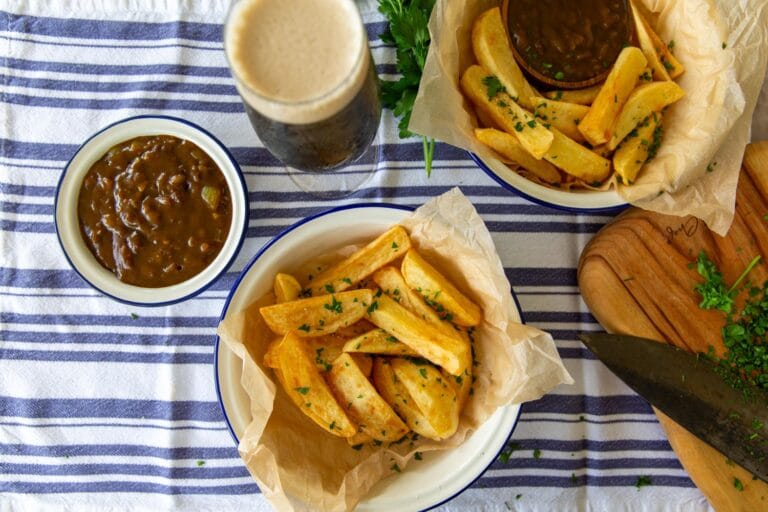 Irish Curry Chips