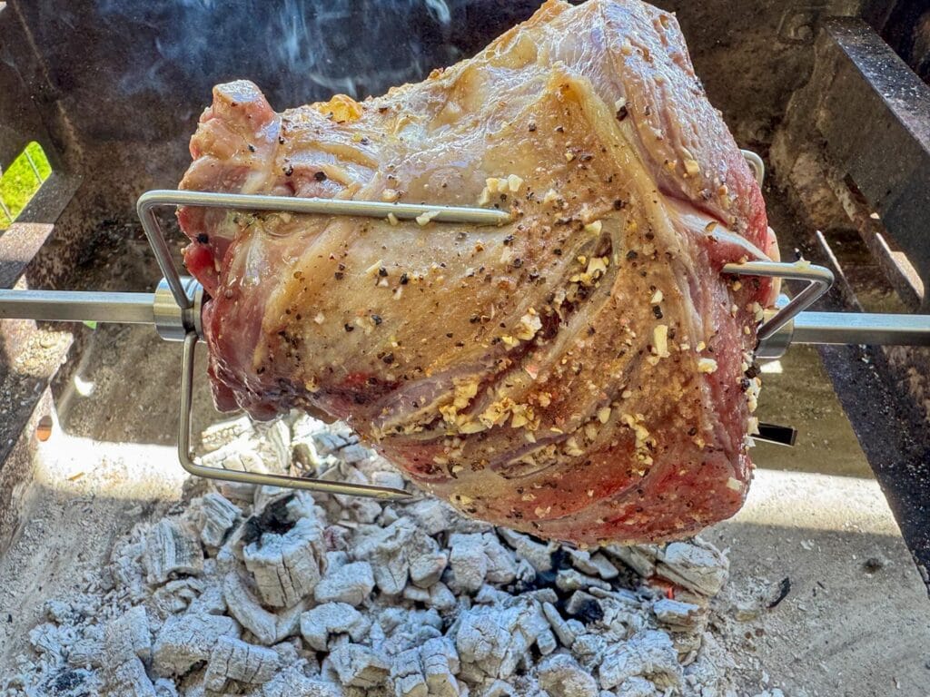 Char-Roasted Chermoula Lamb