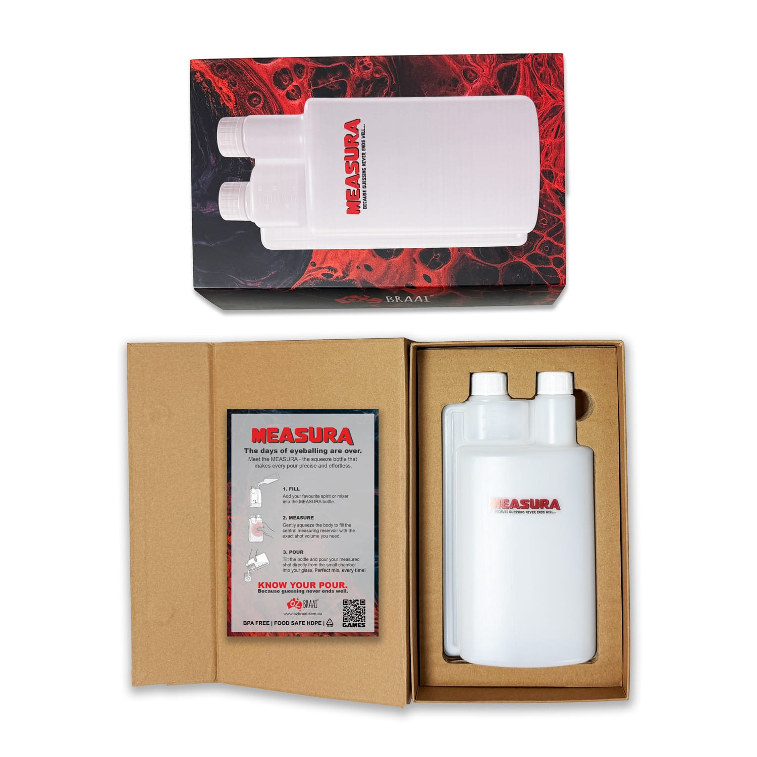 Alternative view of MEASURA Bottle