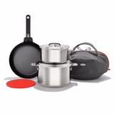 OXO Outdoor Camp Cookware Set with Travel Bag - Image 4