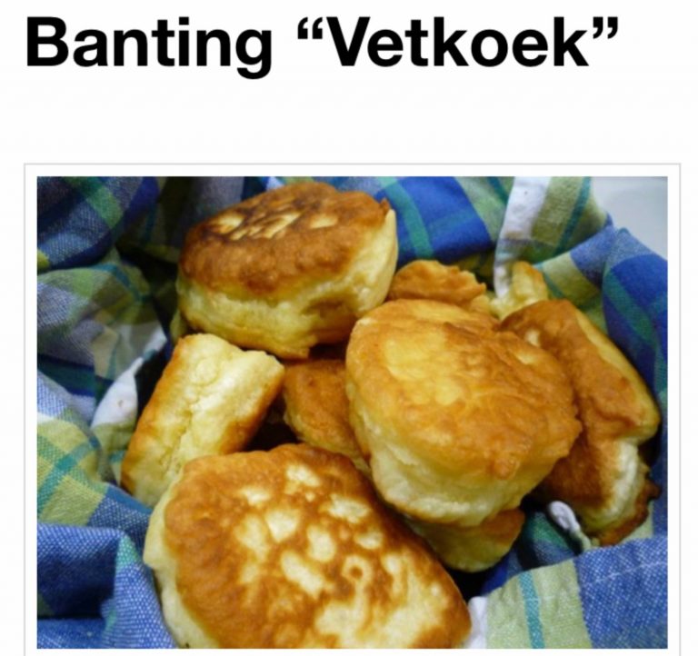 Banting Vetkoek (User Submitted)