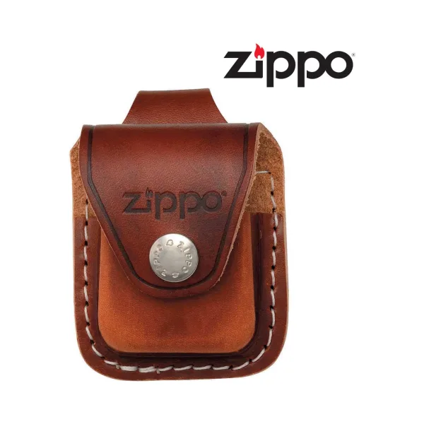 Zippo Brown Leather Pouch