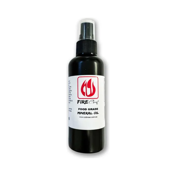 FireChef Food-Grade Mineral Oil - 100ml Spray Bottle