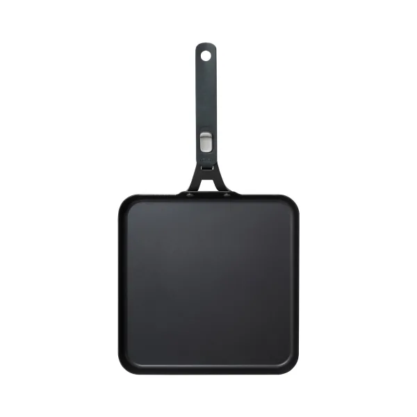 OXO Outdoor Carbon Steel Square Griddle Pan with Removable Handle
